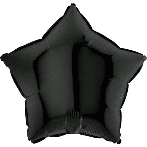 Black Star Foil Balloon - 18
