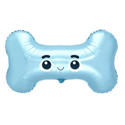 Blue Bone Large Foil Balloon 1pc (Flexmetal 30