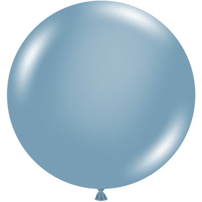 Blue Slate 17 inch Balloons - Tuftex 17