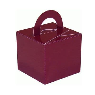 Bouquet Box Weight - Burgundy 10pcs