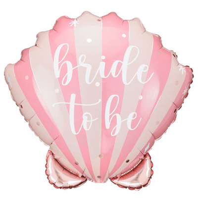 Bride To Be Seashell Large Foil Balloon 1pc (PartyDeco 25