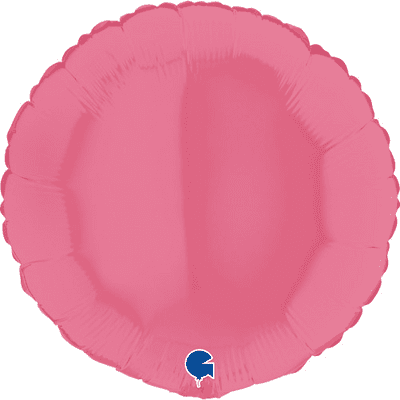 Bubble Gum Round Foil Balloon (18