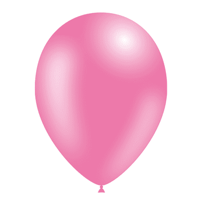 Bubblegum Pink 5 inch Balloons - Decotex 5