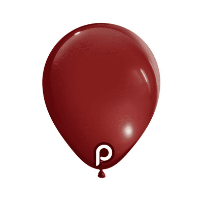 Burgundy 5 inch Balloons - Prima 5