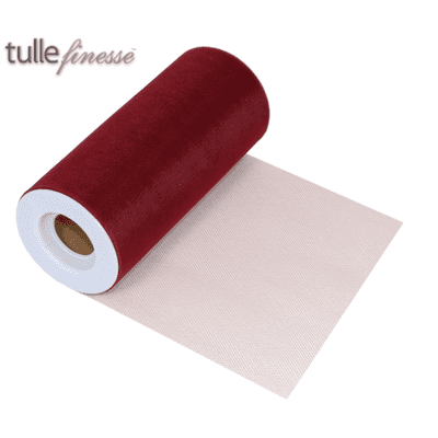 Burgundy Tulle Ribbon 6