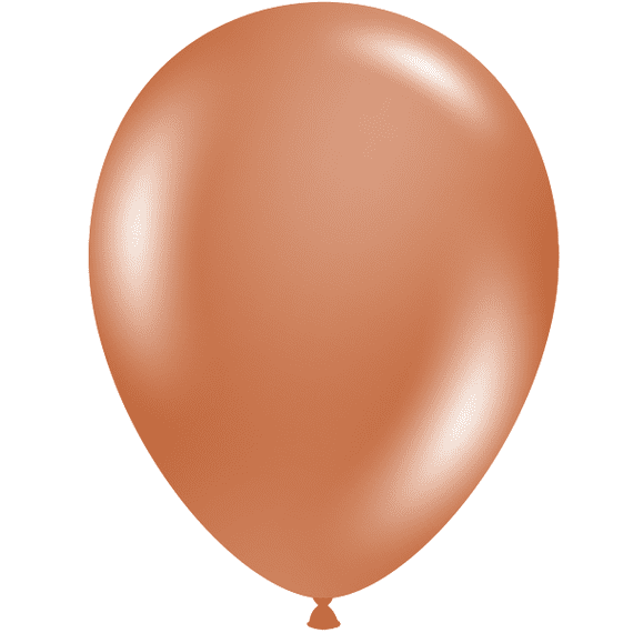 Burnt Orange 11 inch Balloons - 11