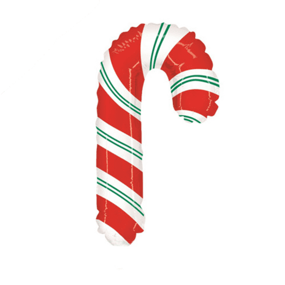 Candy Cane Small Foil Balloon (14