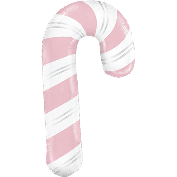 Grabo Candy Cane Pink Foil Balloon | Wholesale PartyDeco Balloons