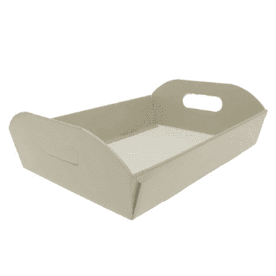 Cardboard Hamper Box (Cream) 1pc