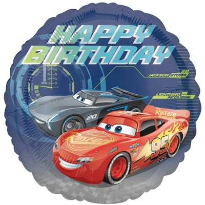 Cars 3 Birthday Foil Balloon (18
