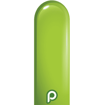 Chartreuse 260 Balloons - Prima Entertainer 260 Balloons 50pcs