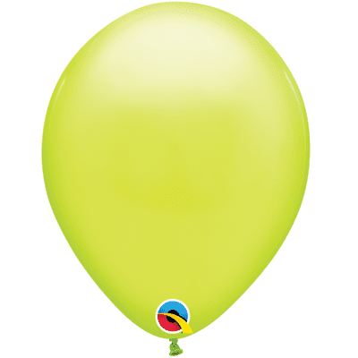 Chartreuse 5 inch Balloons - Qualatex 5