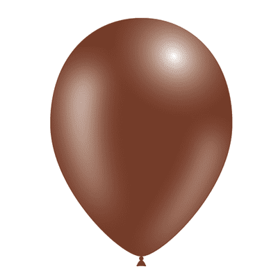 Chocolate 11 inch Balloons - Decotex 11