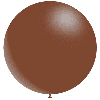 Chocolate 18 inch Balloons - Decotex 18