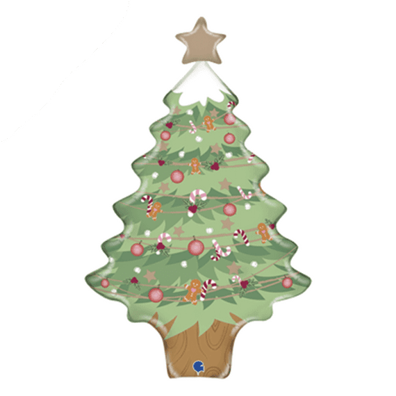Christmas Tree Foil Balloon (14