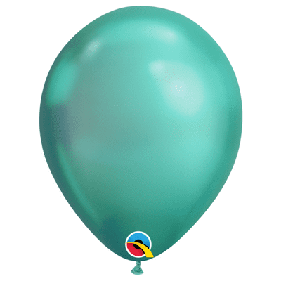 Chrome Balloons - Green Chrome Balloons (25pcs) 11 Inch