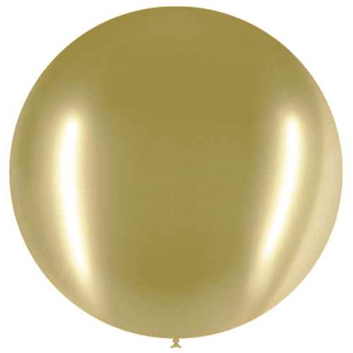 Chromium Gold 18 inch Balloons - Decotex 18