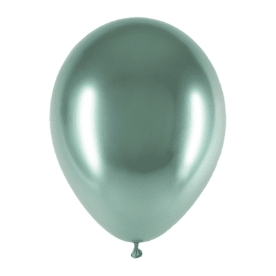 Chromium Green 5 inch Balloons - Decotex 5