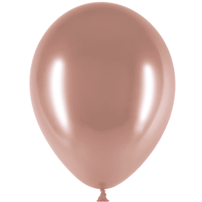 Chromium Rose Gold 11 inch Balloons - Decotex 11