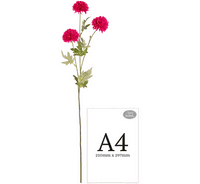 Chrysanthemum Spray Dark Pink 68cm | Eleganza Artificial Flowers