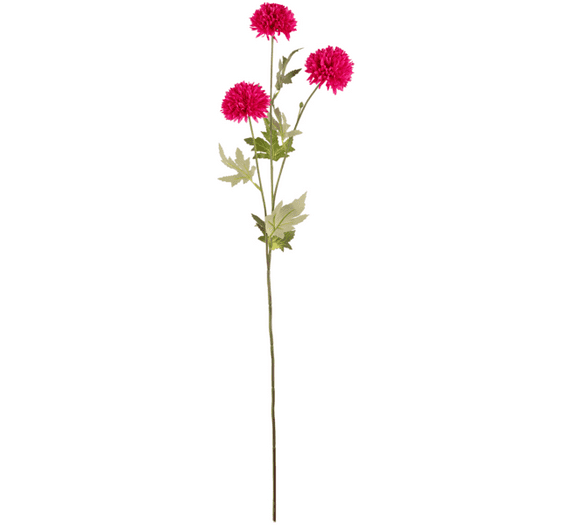 Chrysanthemum Spray Dark Pink 68cm | Eleganza Artificial Flowers