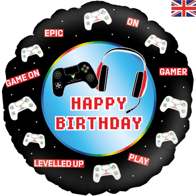 Controller Birthday Foil Balloon (18