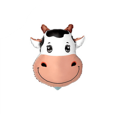 Cow Head  Air-Fill Foil Balloon (Flexmetal 10