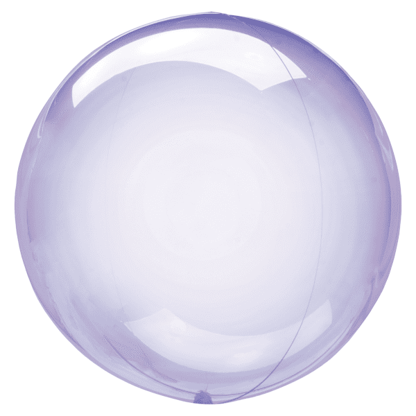 Amscan Clearz Crystal Clear Folienballon – 50,8 Cm, Transparent – Mit Selbstdichtendem Ventil Für Helium Oder Luft