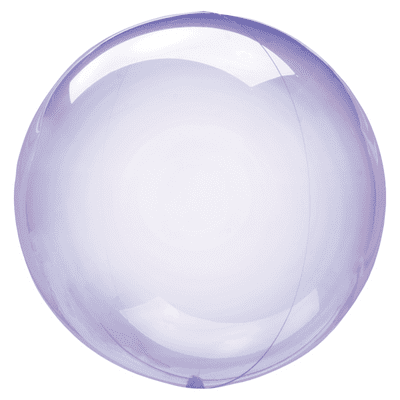 Crystal Clearz Balloon - Purple Crystal Clearz (18