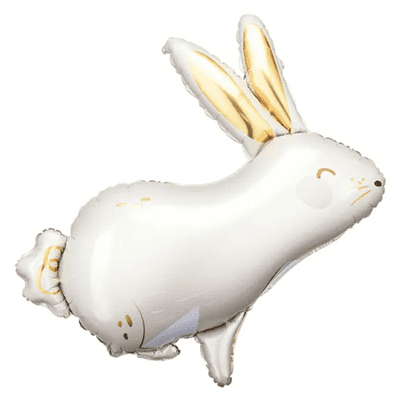 Cute Hare Large Foil Balloon 1pc (PartyDeco 28