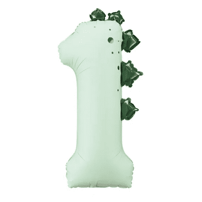 Dinosaur Number 1 Balloon - 36