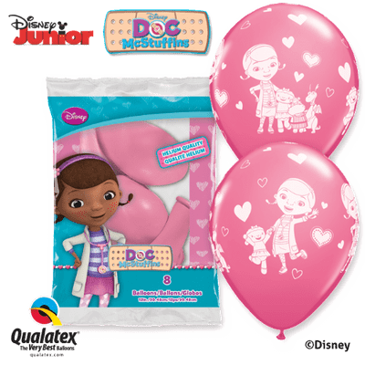Doc McStuffins Balloons (6pcs) - 11 Inch Balloons