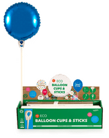 Balloon Sticks & Cups - Two Piece | Free Delivery