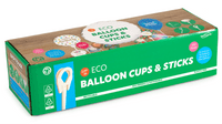 Balloon Sticks & Cups - Two Piece | Free Delivery