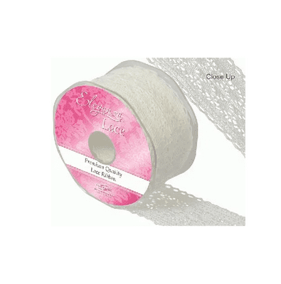 Eleganza Lace Chatsworth Ivory 50mm x 10m (Eleganza) 1pc