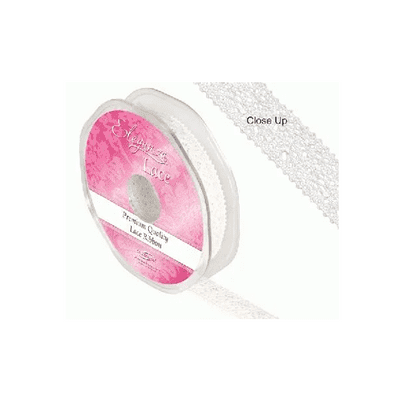 Eleganza Lace Classic White 13mm x 10m (Eleganza) 1pc