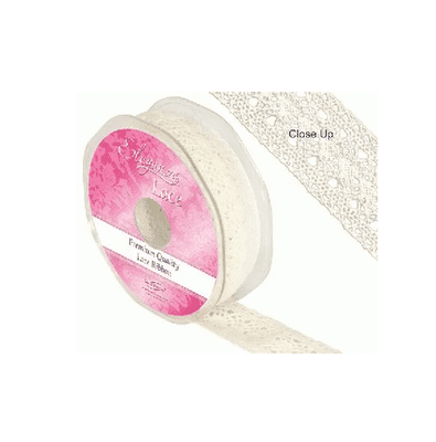 Eleganza Lace Victorian Ivory 27mm x 10m (Eleganza) 1pc