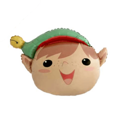 Elf Head Foil Balloon (Flexmetal 9
