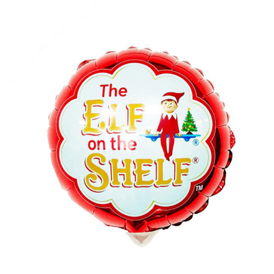 Elf On The Shelf Round Foil Balloon (9