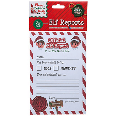 Elf Report Sheets (A5) 25pc