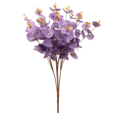 Eucalyptus Bush (Purple) 47cm (Eleganza) 1pc