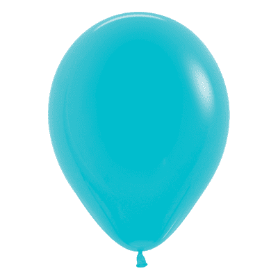 Fashion Caribbean Blue 12 inch Balloons - Sempertex 12