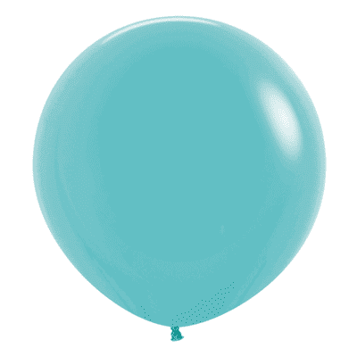Fashion Caribbean Blue 24 inch Balloons - Sempertex 24