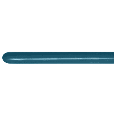 Fashion Deep Teal 260 Balloons (Nozzle Up) - Sempertex 260 Balloons 50pcs