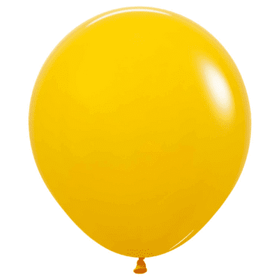 Fashion Honey Yellow 18 inch Balloons - Sempertex 18