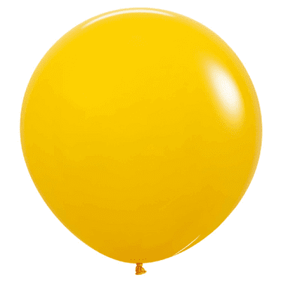 Fashion Honey Yellow 24 inch Balloons - Sempertex 24