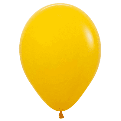 Fashion Honey Yellow 5 inch Balloons - Sempertex 5