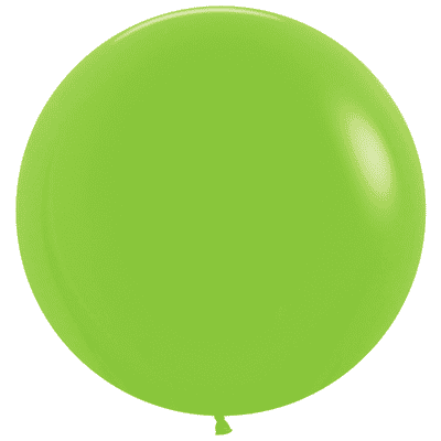 Fashion Lime Green 24 inch Balloons - Sempertex 24
