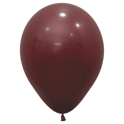 Fashion Merlot 12 inch Balloons - Sempertex 12