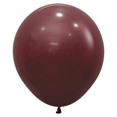 Fashion Merlot 18 inch Balloons - Sempertex 18